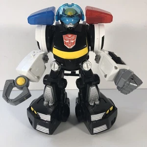 Playskool Transformers Rescue Bots 9" Electronic Chase #33058 testato  - Foto 1 di 11