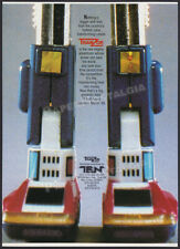 Tranzor Z_/_Mazinger Z_Original 1985 Trade print Ad / Advert / Tv robot promo