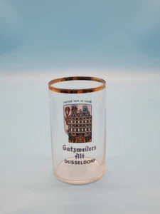 Gatzweilers antiguo Düsseldorf cervecería vaso de cerveza vaso de cerveza antiguo Pils - Imagen 1 de 1