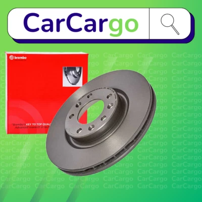 Par de discos de freno delanteros ventilados Brembo para Peugeot 308 1.2 VTi 72 2013-2021 283 mm Foto 1 de 4