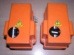 FOR PARTS damaged - Lot of 2x Georg Fischer +GF+ 198150431 Actuator EA20 - Bild 1 von 14