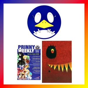 PRINNY Papiermaske PROMO SAMMLERSTÜCK 3er Set DISGAEA Takehito Harada ANIME EXPO - Bild 1 von 8