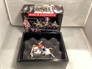 KING AND COUNTRY NA90 NAPOLEONICS SCOTS GREY CHARGING WITH SWORD ( 2006 ) - Picture 1 of 12