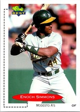1991 Classic Best #256 Enoch Simmons