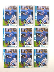 1984 TOPPS - DAVE KINGMAN #573 NEW YORK METS - LOT OF 9 CARDS - Picture 1 of 5