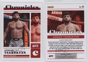 2023 Panini Chronicles UFC Arman Tsarukyan #53