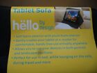 hello by design Tablet Sofa Soft Out w/ Plush Foam In Black 9.5