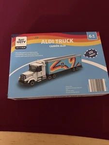 ALDI Truck - Bee Happy Brick - 2024 - Brandneu in versiegelter Verpackung Vorbau Spielzeug - Bild 1 von 4