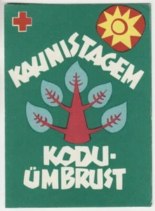 1969 URSS Croce Rossa della SSR Capodanno Pubblicità CALENDARIO - Foto 1 di 2
