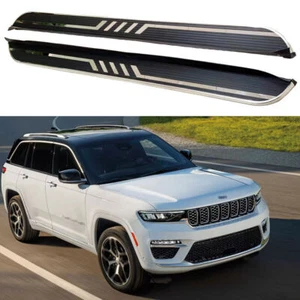 2PCS Running Board fits for Jeep Grand Cherokee 2022-2024 Side Step Nerf Bar - Picture 1 of 10