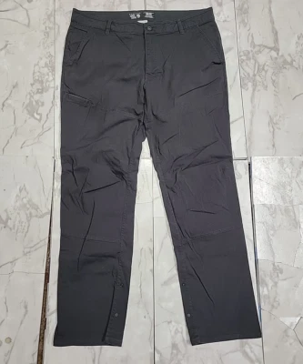 Mountain Hardwear Canvas 5 Pocket Hiking Camping Ankle Snap Pants Men 38x31 Foto 1 de 4