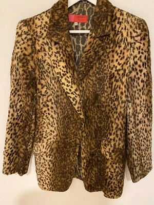 Ungaro Chaqueta Leopardo Mediana Foto 1 de 4