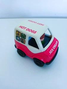 Vintage Tomy Friction Ice Cream / Hot Dog Van. Mechanism working VGC - Picture 1 of 6