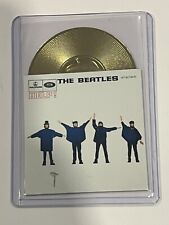 The Beatles Gold Record Foil Stamped Chase Card #5 1996 Sports Time