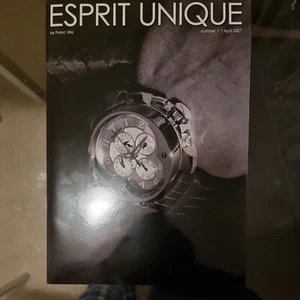 A 2007 FRANC VILA 'Esprit Unique' Edition Number 1. Watch Catalogue. PL. EN. - Picture 1 of 4