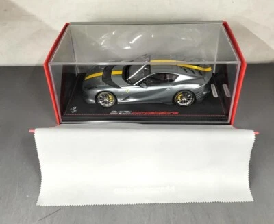 Ferrari 812 Competizione 2021 plata limitada a 600 piezas 1/18 BBR con caja P18207A Foto 1 de 4