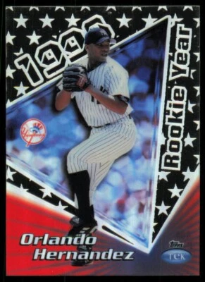 1999 Topps Tek Rookie Year Pattern P-11 Orlando Hernandez #40A - Image 1 of 2