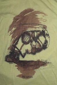 Vintage "THE RETURN" TENNIS Art Work by Gary Patterson (MED) T-Shirt BOBBY RIGGS - Picture 1 of 10