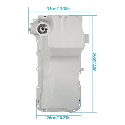 LABLT Engine Oil Pan For 1999-2006 GMC Sierra Chevrolet Silverado 1500/2500/3500 - Image 1 of 4