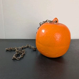 Robert Maxwell Studio Keramik Orange Ball Design Kolibri Futterhaus unvollständig - Bild 1 von 6