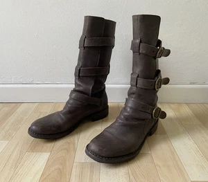 Fiorentini + Baker Eternity Boots / Stiefel | Leder | Braun Grau | 40 / 41 - Bild 1 von 11