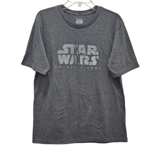Camiseta unisex gris talla pequeña Star Wars Disney Parks Galaxy's Edge Landing 2019 - Imagen 1 de 8