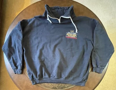 Sudadera vintage U2 1992 ZOO TV Tour Road Crew XL, pierna arena canadiense - COMO NUEVA Foto 1 de 4
