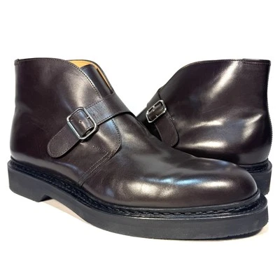 Botas Chukka John Lobb para Hombres Shoreditch Cuero de Becerro Marrón Oscuro (Precio de venta sugerido por el fabricante $2,010) Foto 1 de 4