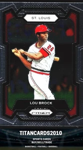 Lou Brock 2024 Panini Prizm St. Louis Cardinals #280 - Picture 1 of 2