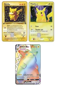 Pikachu Pokémon Debit Credit Card Skin - Small Chip - Matte - Picture 1 of 7