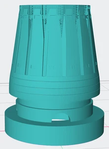4x F15 Eagle/F16 Falcon Exhaust nozzles 1/72nd/1/48th/1/32nd - Picture 1 of 3