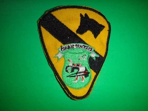US 62nd Infantry COMBAT TRACKERS 1st CAVALRY Division Patch From Vietnam War Era - Bild 1 von 3