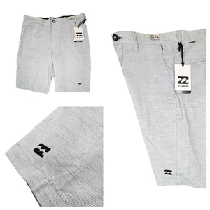Billabong Hybrid Shorts Men’s 30 Crossfire X Slub Submersibles Gray NEW SIL - Picture 1 of 9