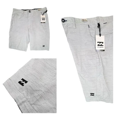 Billabong Hybrid Shorts Men’s 30 Crossfire X Slub Submersibles Gray NEW SIL - Image 1 of 4