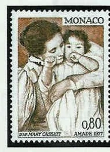 Monaco No 1094 ** MNH Maternity Year 1977 - Picture 1 of 1