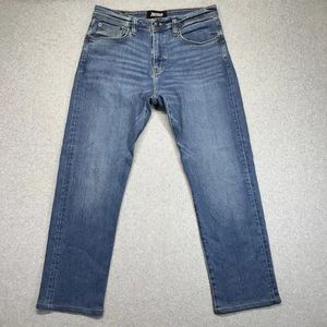 Revtown Automatic Jeans Herren 33x34 (gesäumt 33x31) blau Medium Wash Denim Hose - Bild 1 von 22