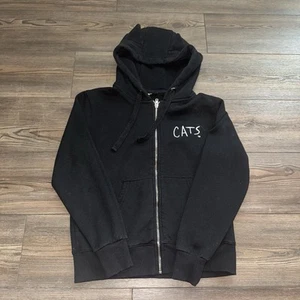 Cats The Musical Full Zip Hoodie Size Small Adult Unisex, Ears On Hood - Picture 1 of 11