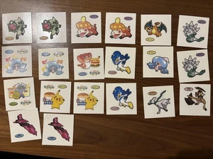 Pegatinas de personajes Pokemon Pan Deco - Imagen 1 de 1