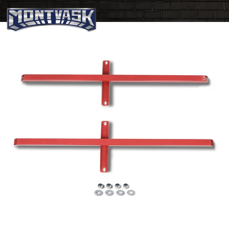 Subframe Connectors Control Arm Red Fit For 1979-2004 Ford Mustang & Cobras Foto 1 de 4
