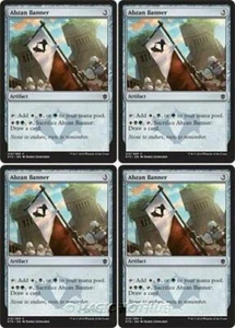 MTG - 4x ABZAN BANNER - Khans of Tarkir (C) - Picture 1 of 1