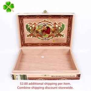 Caja de cigarros de madera vacía Flor de las Antillas Robusto 9" x 6" x 1,75" - Imagen 1 de 12