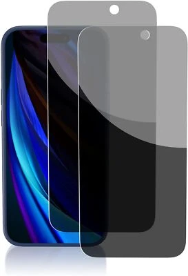 Lote Protector Pantalla Vidrio Templado Anti Espía Privacidad Para iPhone 17 16 15 14 12 X Foto 1 de 4