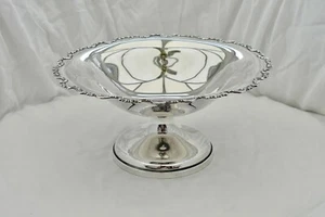 RARE GEORGE V HM STERLING SILVER PEDESTAL BOWL 1922 - Picture 1 of 12