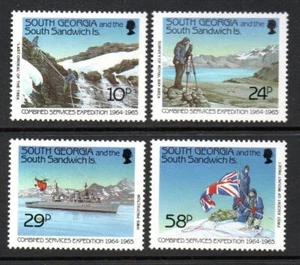 SUD GEORGIA MNH 1989 SG191-4 Spedizione Servizi Combinati - Foto 1 di 1