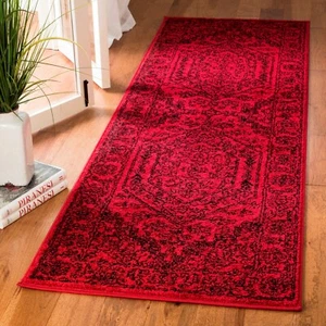 Safavieh Adirondack RED / BLACK 2' 6" X 18' Runner - ADR108F-218 - Picture 1 of 4