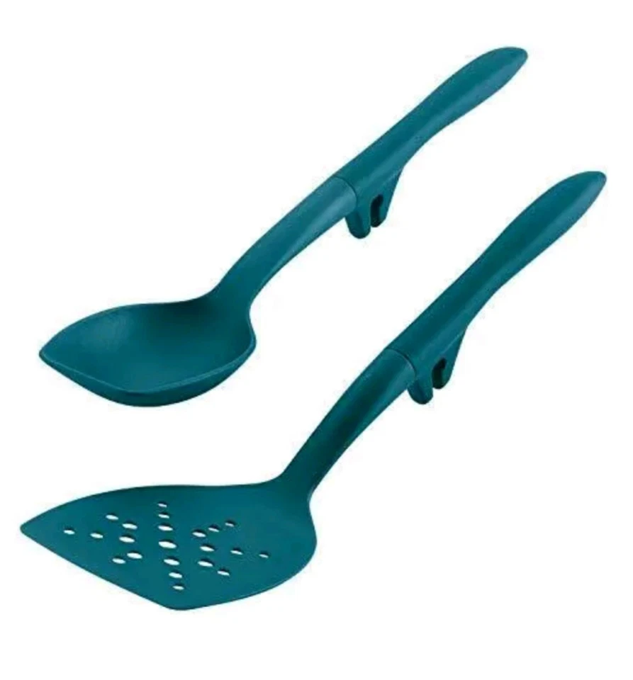 Rachael Ray Herramientas y Gadgets Flexi Turner y Juego de Cuchara Raspadora Cocina Uten Foto 1 de 1