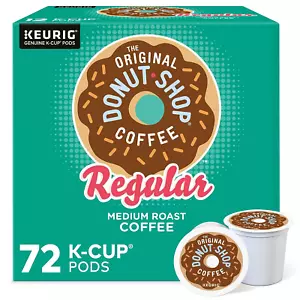 Regular Single-Serve K-Cup Pods, Medium Roast Coffee, 72 Count Total - Picture 1 of 12