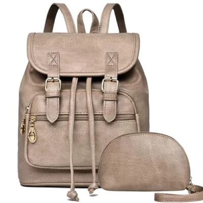 Mini Backpack Purse for Women Leather Fashion Cute Small Lightweight Backpacks - Image 1 of 4