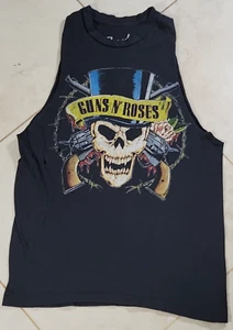 Guns N' Roses Muscle T-Shirt Men's Black Small Tank Top Tee - Picture 1 of 7