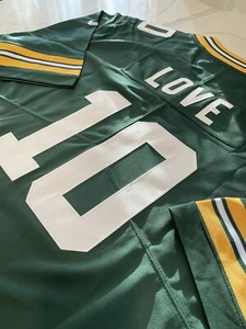 Jordan Love #10 Green Home Green Bay Packers Stitched Mens XXL Jersey 2XL - Picture 1 of 5
